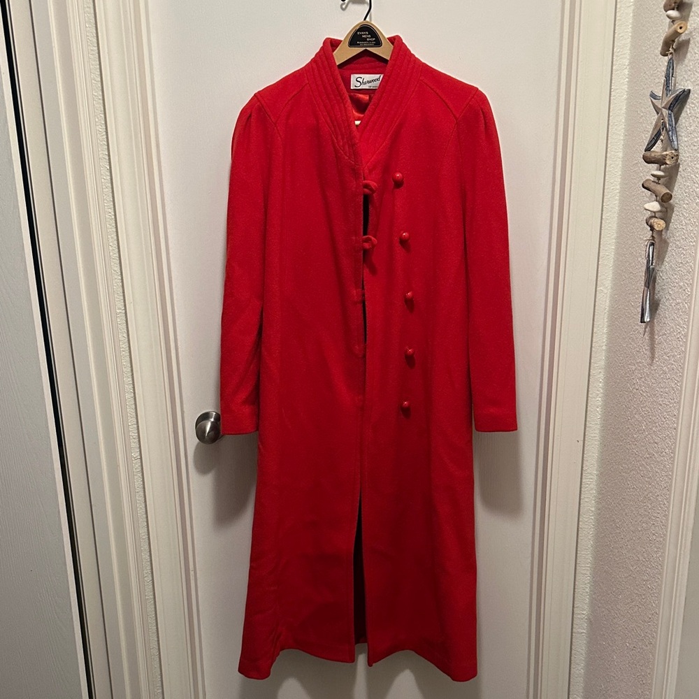 Sherwood of Ohio Red Women's Trench Coat